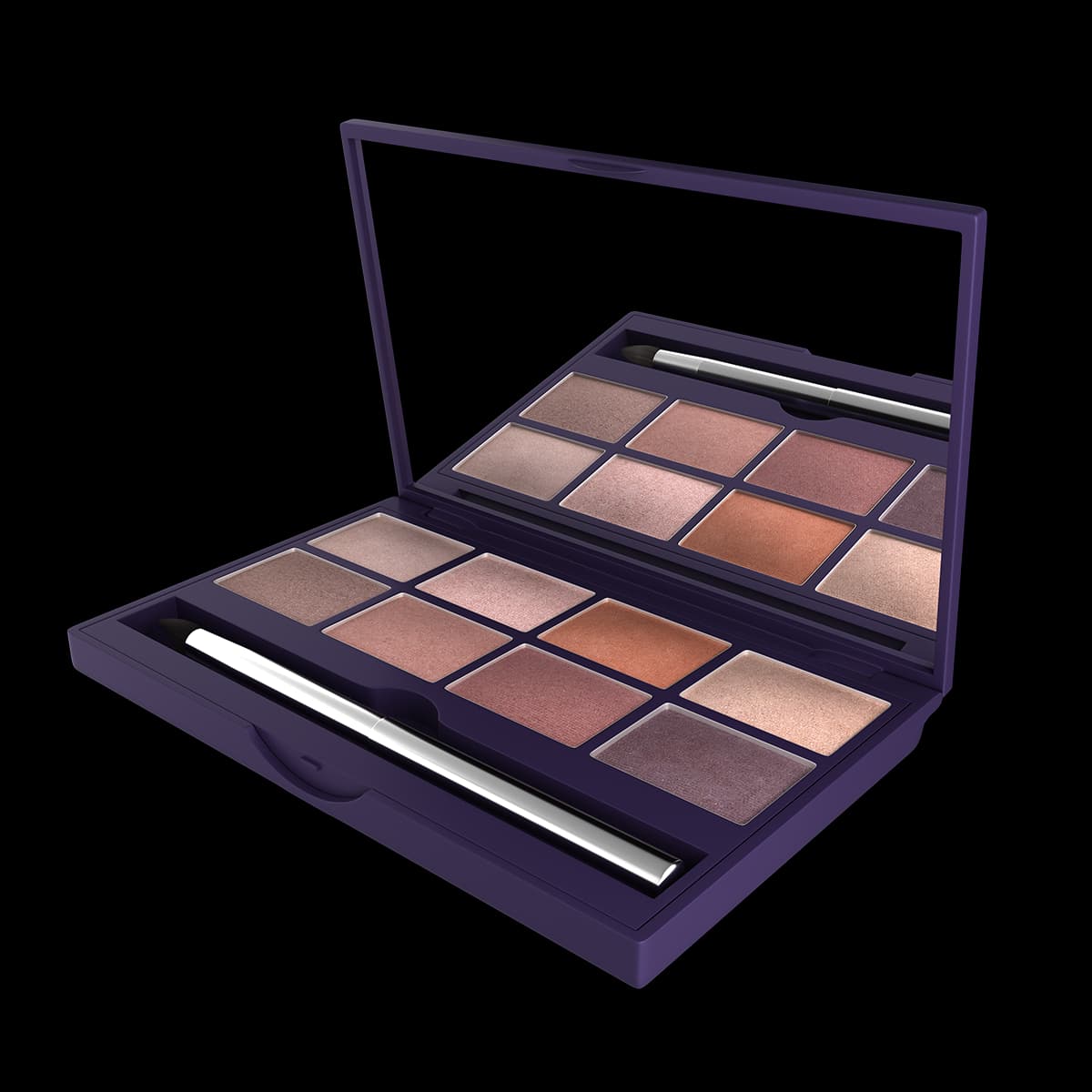 Paleta de Sombras Marrones